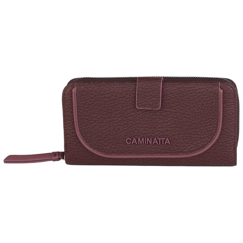 BILLETERO CREMALLERA MISTRAL BERENJENA | CAMINATTA | 1 UNIDAD | 8432077125577