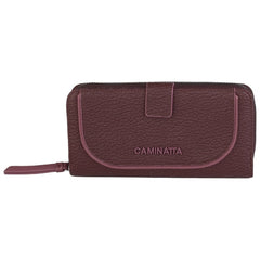 BILLETERO CREMALLERA MISTRAL BERENJENA | CAMINATTA | 1 UNIDAD | 8432077125577