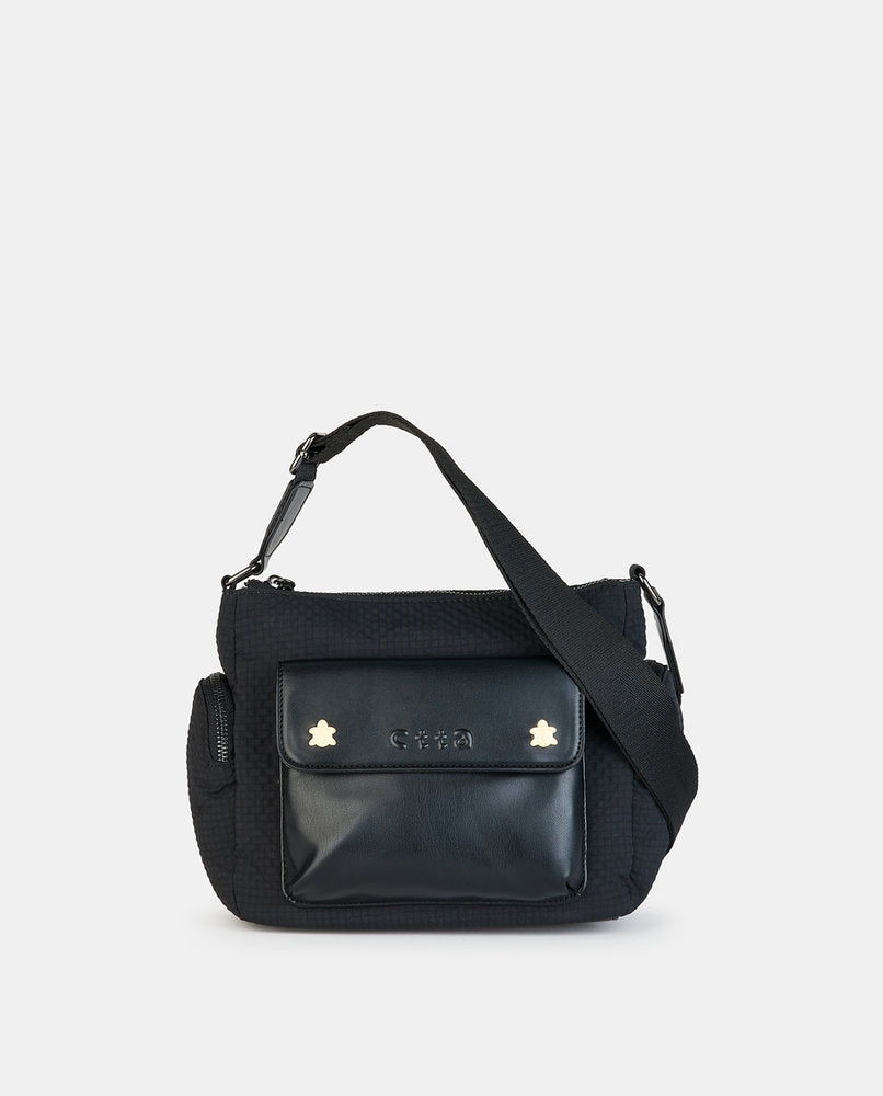 Bolso Bandolera Pequeño Limone Negro CAMINATTA Imagen principal del producto