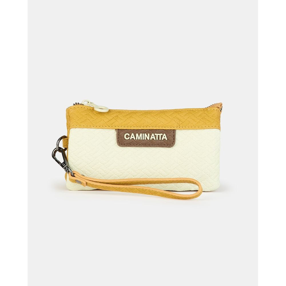 Neceser mujer Napoli Mostaza CAMINATTA Imagen principal del producto
