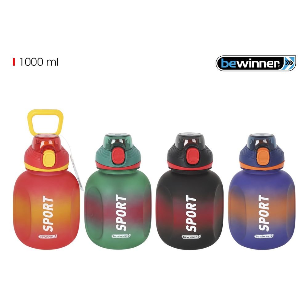 Bidon Sport Multicolor 1000ml Bewinner Imagen principal del producto
