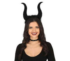 DIADEMA DEMONIO NEGRA | LA CASA DE LOS DISFRACES | 1 UNIDAD | 138434077242026