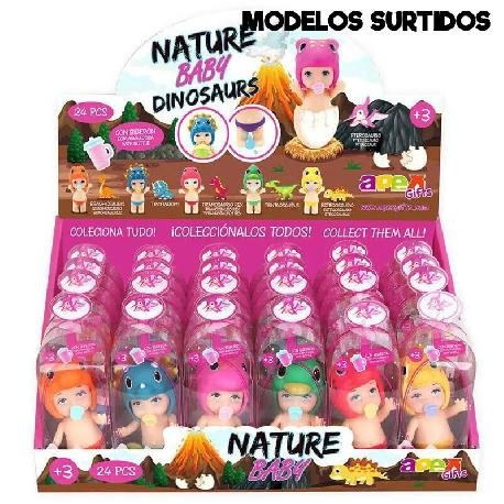 EXPOSITOR 24 UDS BABY DINOSAURIOS | AURORA | ENVASE 24 UDS. UNIDAD | 8434179130992