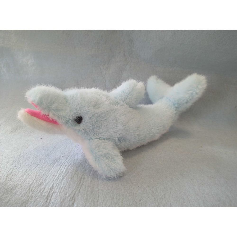 Peluche Delfín Azul Nature Silky Soft Aurora 29 cm