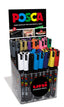Expositor 48 Rotuladores Uni Posca Pc-1mr 0,7mm Colores surtidos