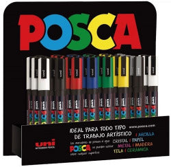 Marcador Uni-Posca Pc3m Punta Fina Colores Surtidos Marca Posca Imagen principal del producto