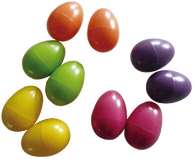 Maraca Qhp Pareja Maraca en Forma de Huevo Colores Surtidos Marca HOL Music Dral