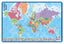 LAMINA EDUCATIVA MAPA DEL MUNDO | 1 UNIDADES | (GRUPO ERIK EDITORES)
