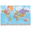 POSTER MAPA MUNDO ES FISICO POLITICO | 1 UNIDADES | (GRUPO ERIK ME)