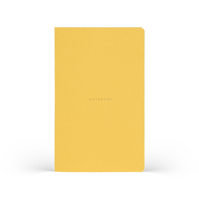 Notebook Cuaderno Notas Prisma 13x21cm Flexible 64P Amarillo LEDIBERG GROUP DEUSTO