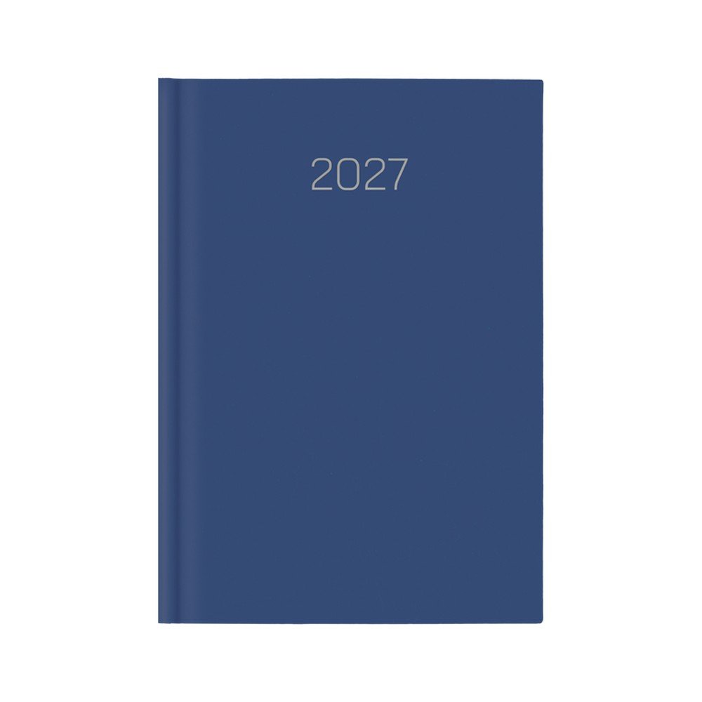 Agenda Anual 2027 D07 Premium Azul 14,5x20,5 cm Imagen principal del producto