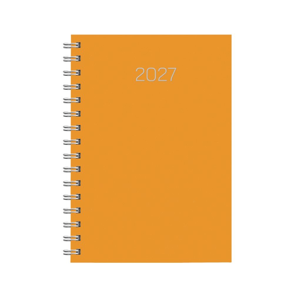 Agenda anual 2027 D08 DP Wireo Premium amarillo Imagen principal del producto