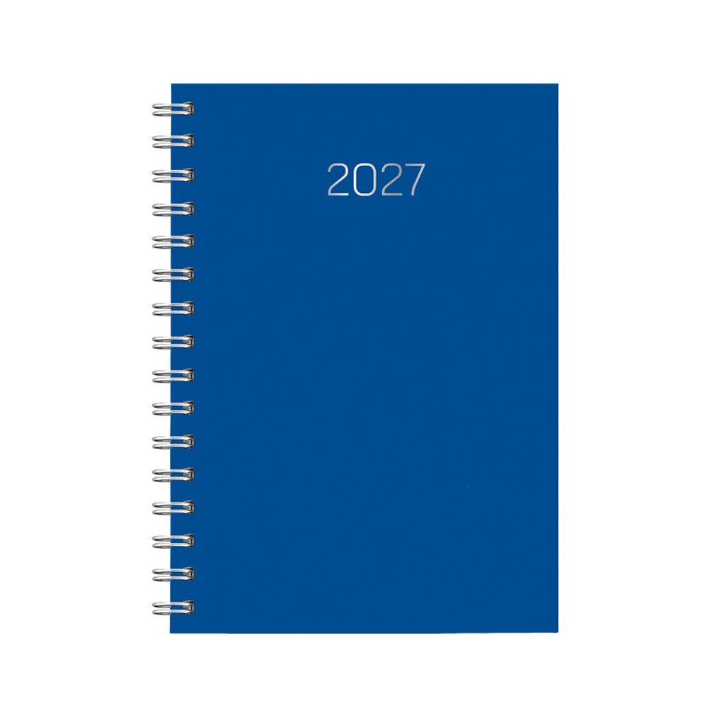 Agenda Anual 2027 D08 DP Wireo 58 Premium Azul Imagen principal del producto