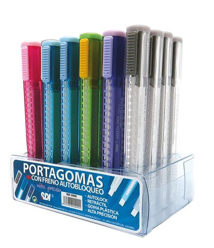 PORTAGOMAS FRENO AUTOMATICO | 24 UNIDADES | (FRAGA) Imagen principal del producto