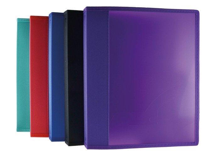 CARPETA A4 2 ANILLAS 25MM SUPRA PP COLORES SURTIDOS | 1 UNIDADES | (FRAGA)