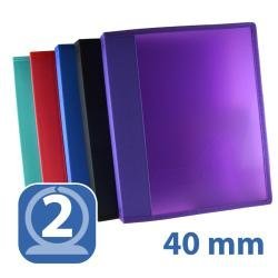 Carpeta A4 2 Anillas Supra PP Colores Surtidos Fraga Pack 10