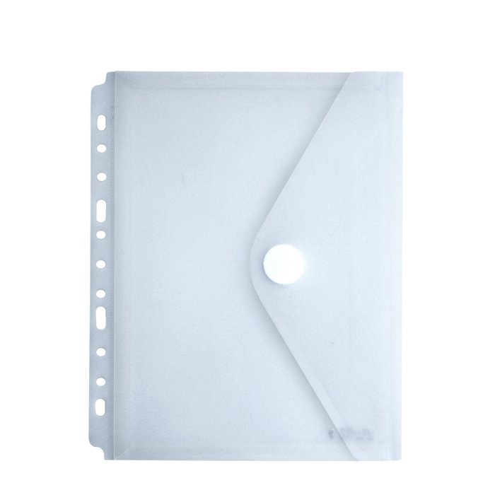 SOBRE A5 MULTITALADRO CON FUELLE CRISTAL 20,5X25 CM 10 UNI, | 10 UNIDADES | (FRAGA) Imagen principal del producto