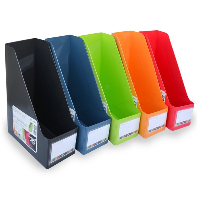 ARCHIVADOR VERTICAL A4+ VITAL COLORS COLORES SURTIDOS | 1 UNIDADES | (FRAGA) Imagen principal del producto