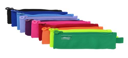 PORTATODO MINI CON CREMALLERA COLOR LINE COLORES SURTIDOS | FRAGA