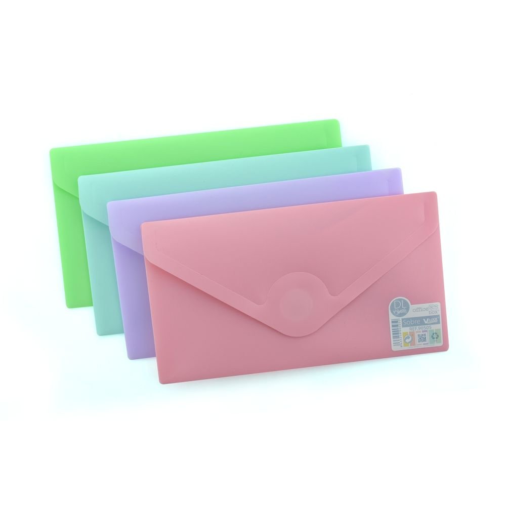 Sobre con Cierre Velcro V-lock Recibo Blush Fraga 12,5 x 22,5 cm