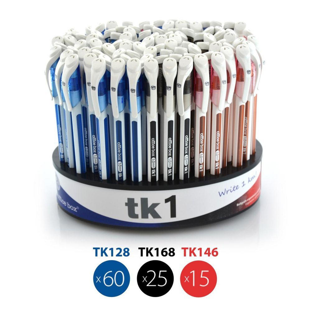 Expositor Giratorio 100 Bolígrafos Tk1-d100 Surtidos Fraga