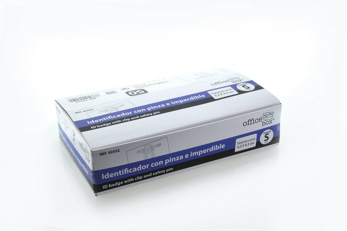 IDENTIFICADOR CON PINZA E IMPERDIBLE TAMAÑO S | 50 UNIDADES | (FRAGA) Imagen principal del producto