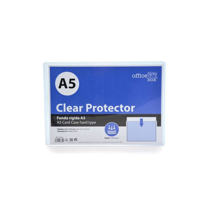 Funda Rigida Clear Protector A5 Cristal FRAGA