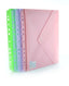 Sobre con cierre V-lock A4+ con fuelle multitaladro Blush Fraga