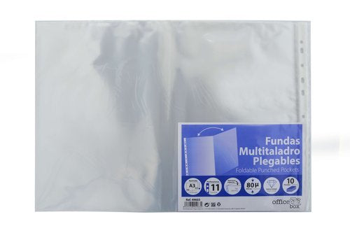 Fundas multitaladro apaisada plegable tamaño A3 marca Fraga Imagen principal del producto