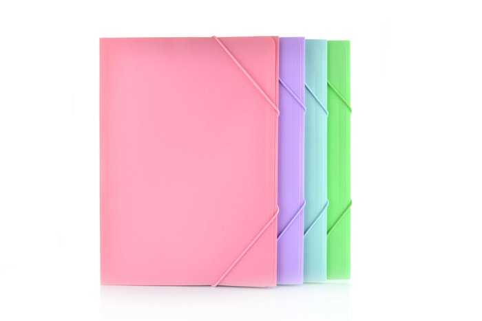 CARPETA CON CIERRE DE GOMAS TAMAÑO MAXI+ BLUSH SURTIDAS | 12 UNIDADES | (FRAGA) Imagen principal del producto