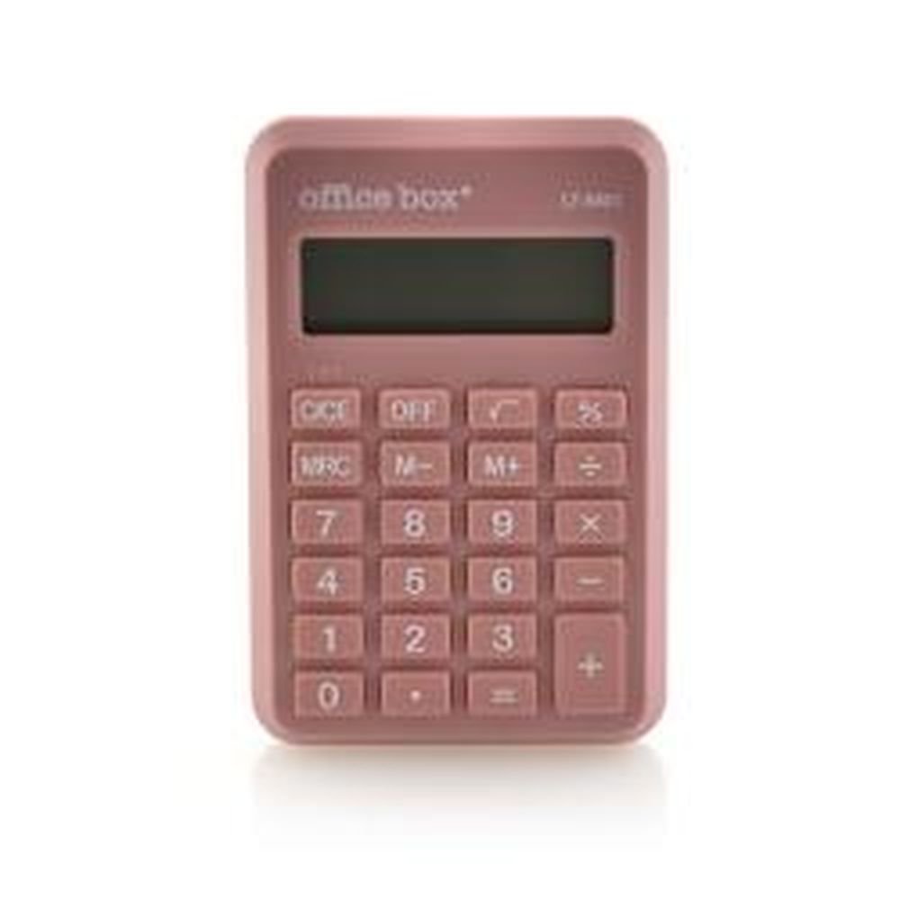 Calculadora Mini 8 Dígitos Fraga Rosa - Pack 5 Unidades Imagen principal del producto