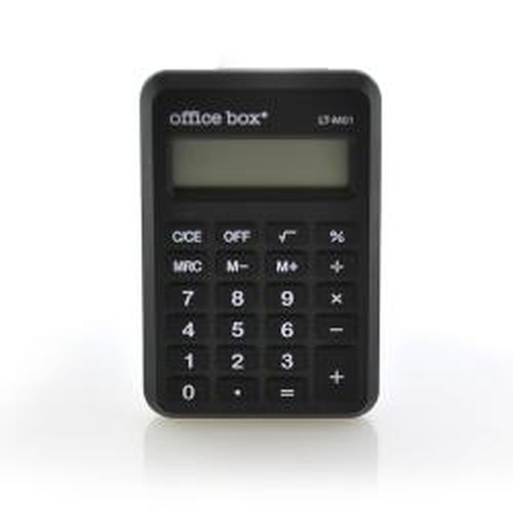 Calculadora Mini 8 Dígitos Color Negro Caja Individual Fraga Imagen principal del producto