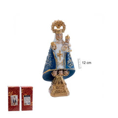 FIGURA VIRGEN COVADONGA AZUL 12 CM | FIGURAS SANTOS JAVIER | 1 UNIDAD | 8435266000419