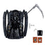 FIGURA SANTA MUERTE NEGRA SENTADA 20 CM | FIGURAS ESOTERICAS JAVIER | 1 UNIDAD | 8435266026013