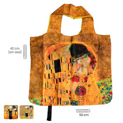 BOLSA PLEGABLE EL BESO | PAPELERIA JAVIER