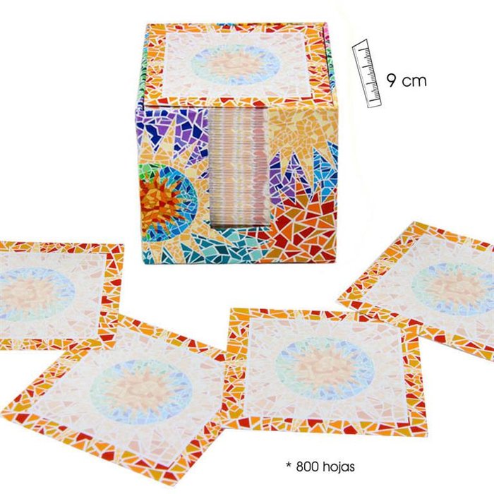 Taco Notas Notas Gaudi PAPELERIA JAVIER Pack 12