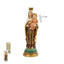 Figura Virgen del Carmen Base Azul 11 cm Marca Figuras Santos Javier