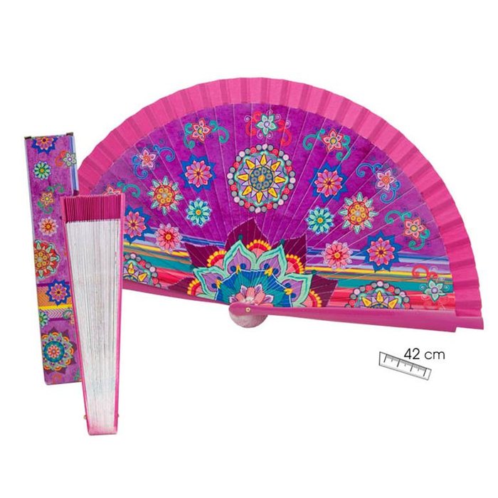ABANICO MANDALAS | PAPELERIA JAVIER | 1 UNIDAD | 8435266070122 Imagen principal del producto
