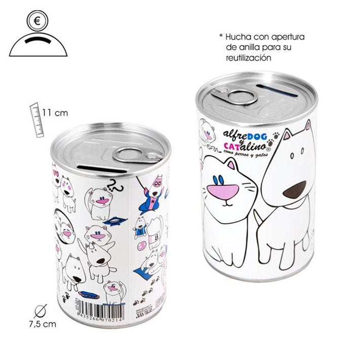 HUCHA LATA | PAPELERIA JAVIER | ENVASE 12 UDS. UNIDAD | 8435266070214