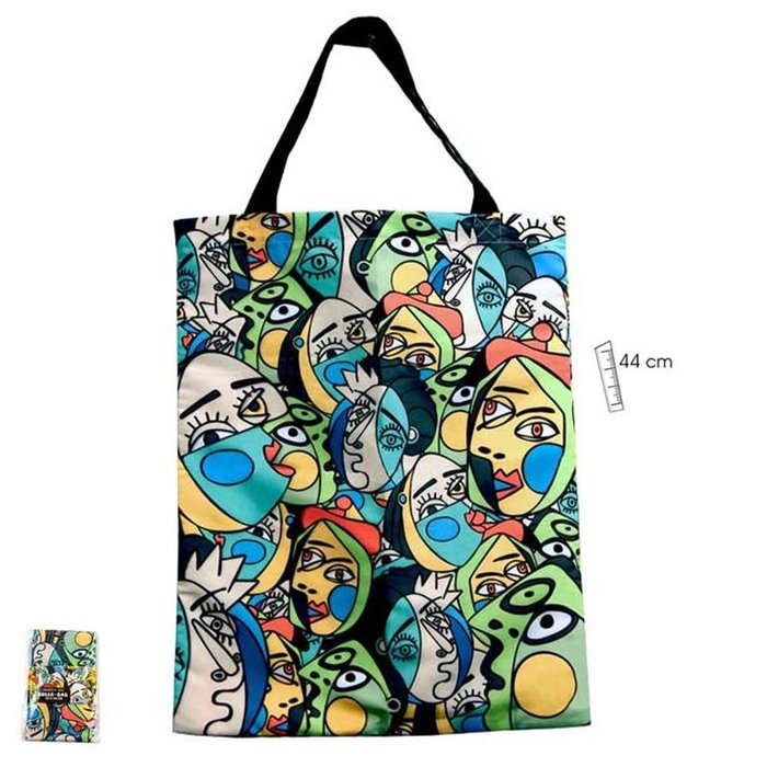 BOLSA RECTANGULAR CARAS MODERNAS | PAPELERIA JAVIER