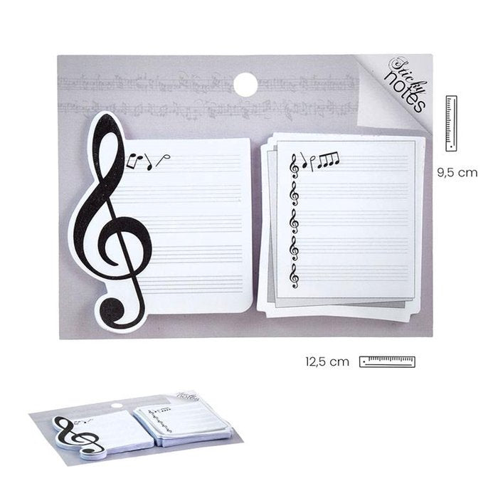 Set Notas Adhesivas Música Surtidas Marca Papelera Javier