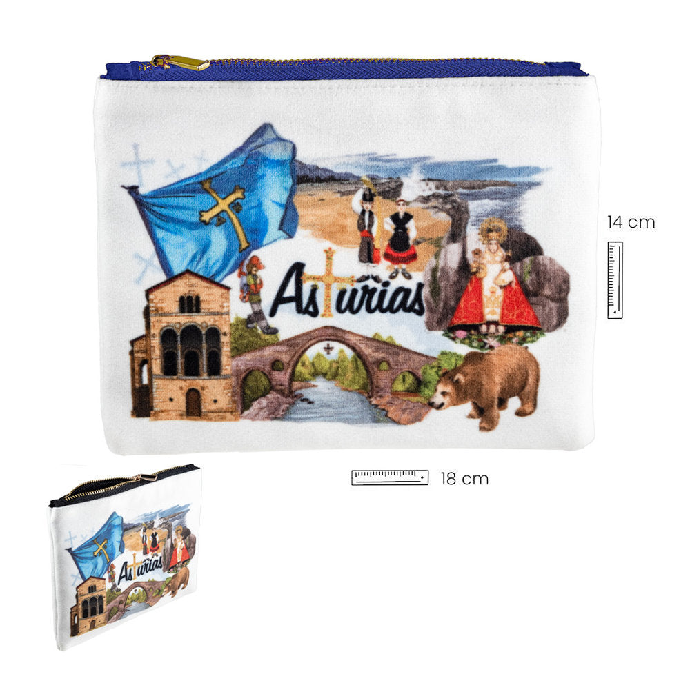 MONEDERO ASTURIAS 17X12 | SOUVENIR JAVIER | 1 UNIDAD | 8435266130796