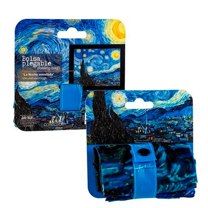 Bolsa Pegable Noche Estrellada 42x50 Poliester Papelería Javier