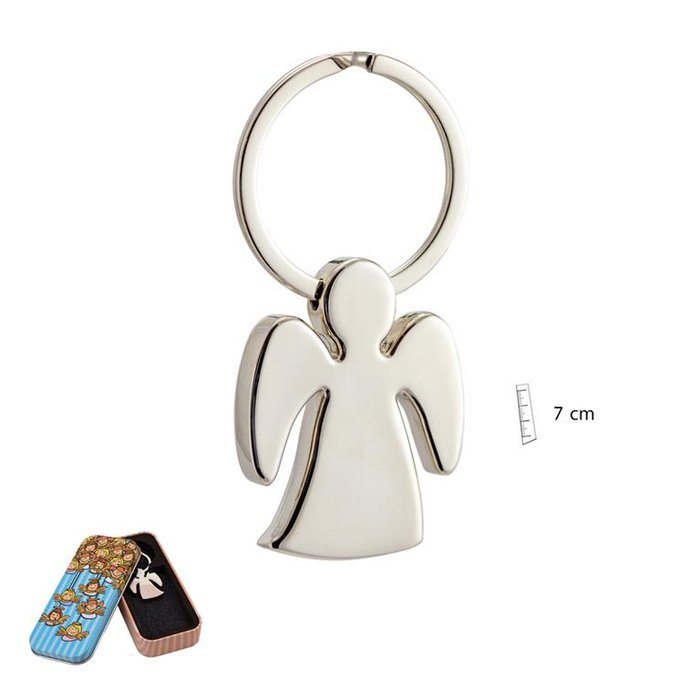 LLAVERO ANGEL LISO EN LATA | PAPELERIA JAVIER | 1 UNIDAD | 8435266135500
