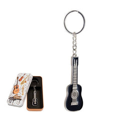 LLAVERO GUITARRA CON NEGRO | PAPELERIA JAVIER | 1 UNIDAD | 8435266135555