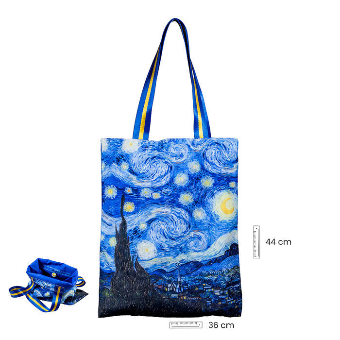 BOLSA TELA NOCHE ESTRELLADA | PAPELERIA JAVIER | 1 UNIDAD | 8435266158219