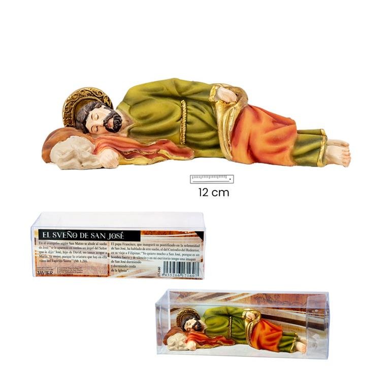 El Sueño de San Jose 12 cm Figuras Santos Javier - Regalo decorativo Imagen principal del producto