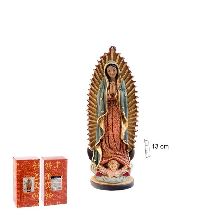 FIGURA VIRGEN GUADALUPE 13 CM | FIGURAS SANTOS JAVIER | 1 UNIDAD | 8435266194033