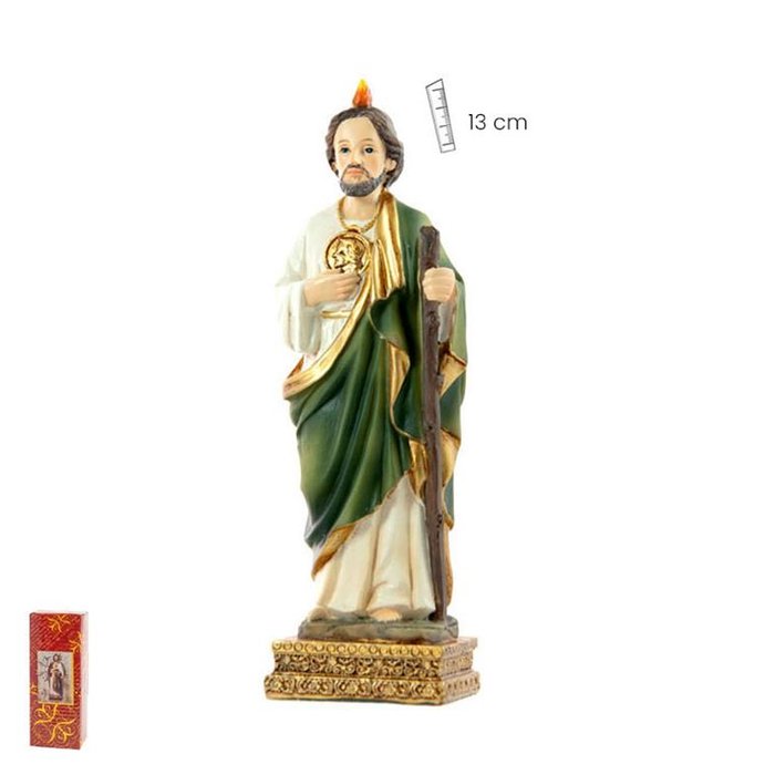 FIGURA SAN JUDAS TADEO 13 CMS | FIGURAS SANTOS JAVIER | 1 UNIDAD | 8435266198697