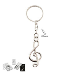 LLAVERO EN LATA CLAVE MUSICA | PAPELERIA JAVIER | 1 UNIDAD | 8435266198901